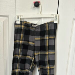 Plaid Flare Leggings